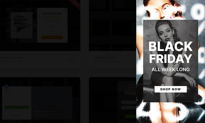 Black Friday sidebar