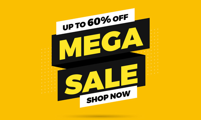 Mega sale