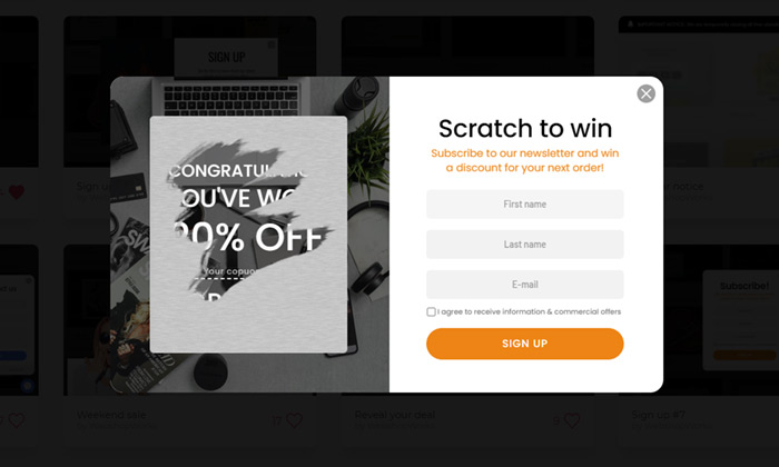 Scratch to win