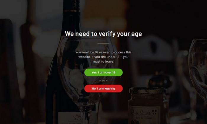 Verify your age